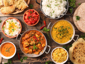 Indian Cuisine- A medley of flavours, range and colors